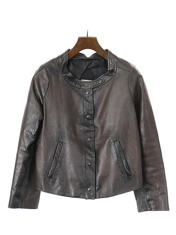 Maison Margiela メゾン マルタン マルジェラ 2004SS 初期 オイルドシングルレザージャケット