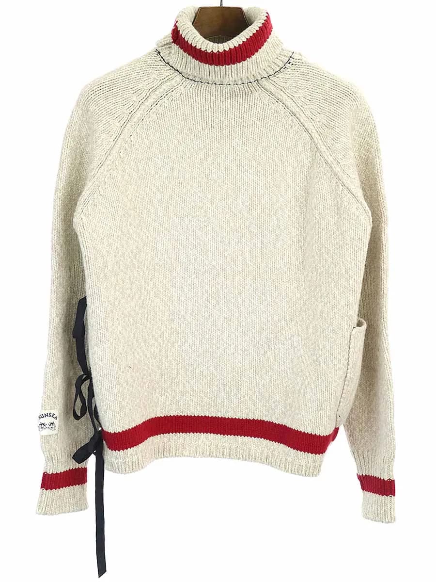 SUNSEA サンシー 18AW LES QUATRE CENTS COUPS タートルネックニットセーター