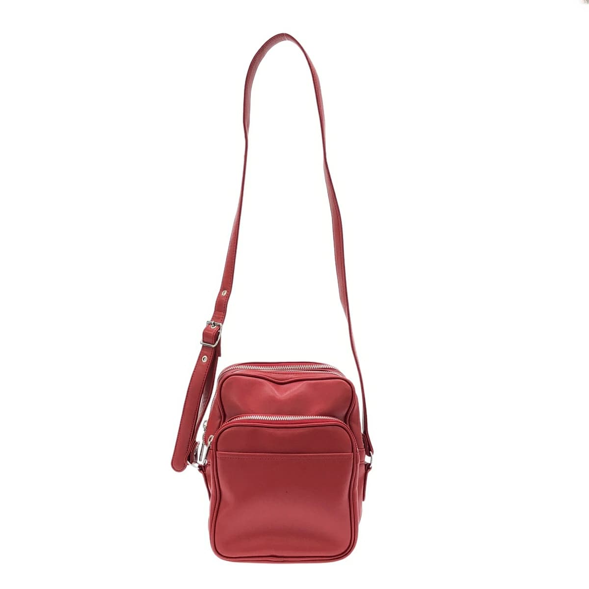 COMME des GARCONS コムデギャルソン フェイクレザーショルダーバッグ OZ-K 224