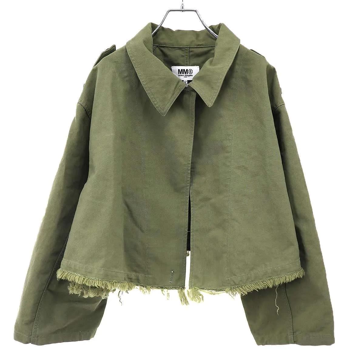 Maison Margiela エムエムシックス メゾン マルジェラ 23AW クロップドジャケット コート S52AM0249 S78077