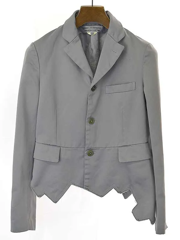 COMME des GARCONS コムデギャルソン コムデギャルソン 18SS 製品染めエステルカッティングジャケット