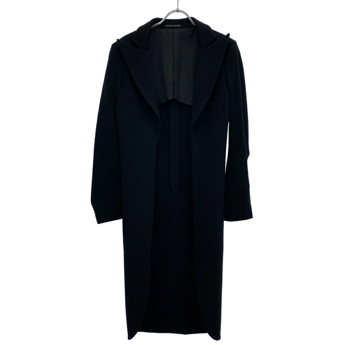 Yohji Yamamoto ヨウジヤマモト 2004AW Yストラップウールカシミヤコート FJ-J46-199