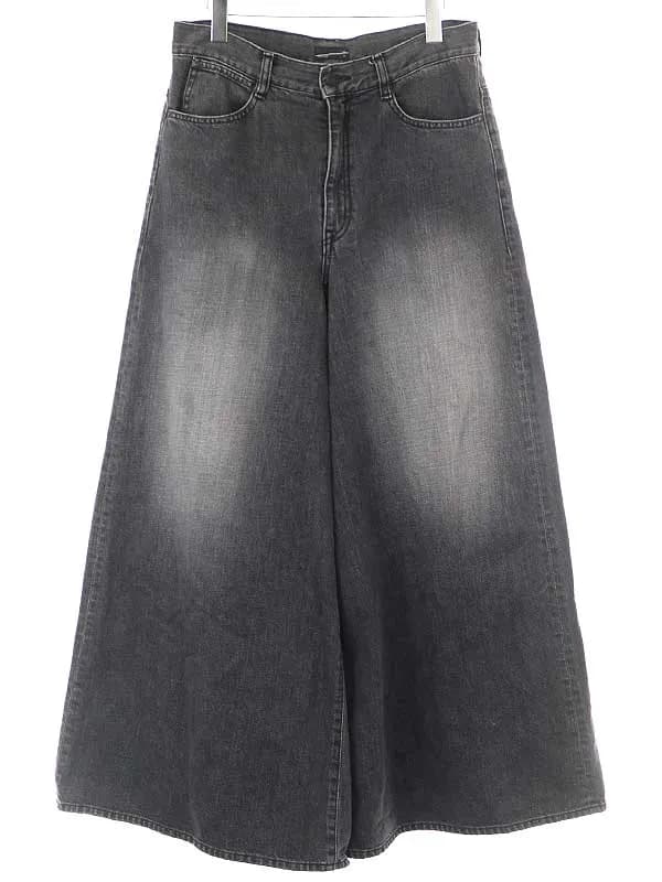 LAD MUSICIAN ラッドミュージシャン 23SS 12oz DENIM FLARE BAGGY PANTS バギーデニムパンツ