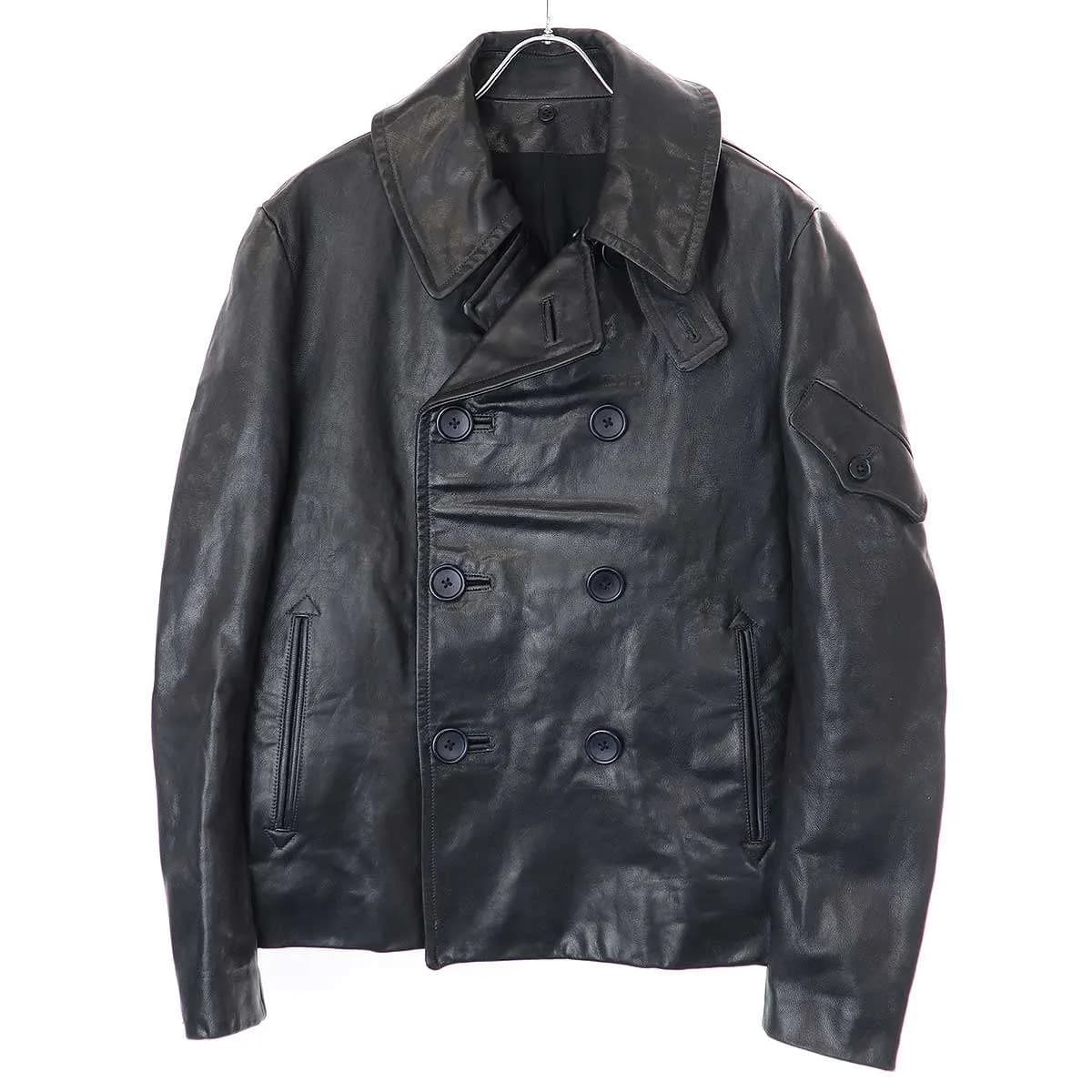 Y's ワイズ バングオン 20AW No.93 レザーPコート