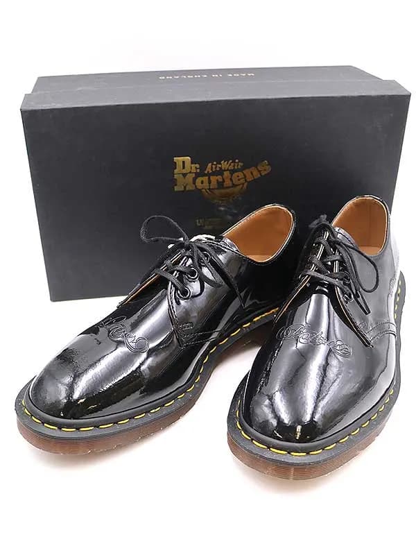 Dr.Martens ドクターマーチン × アンダーカバー 19AW 3HOLE SHOES ENAMEL C B 3ホールエナメルシューズ