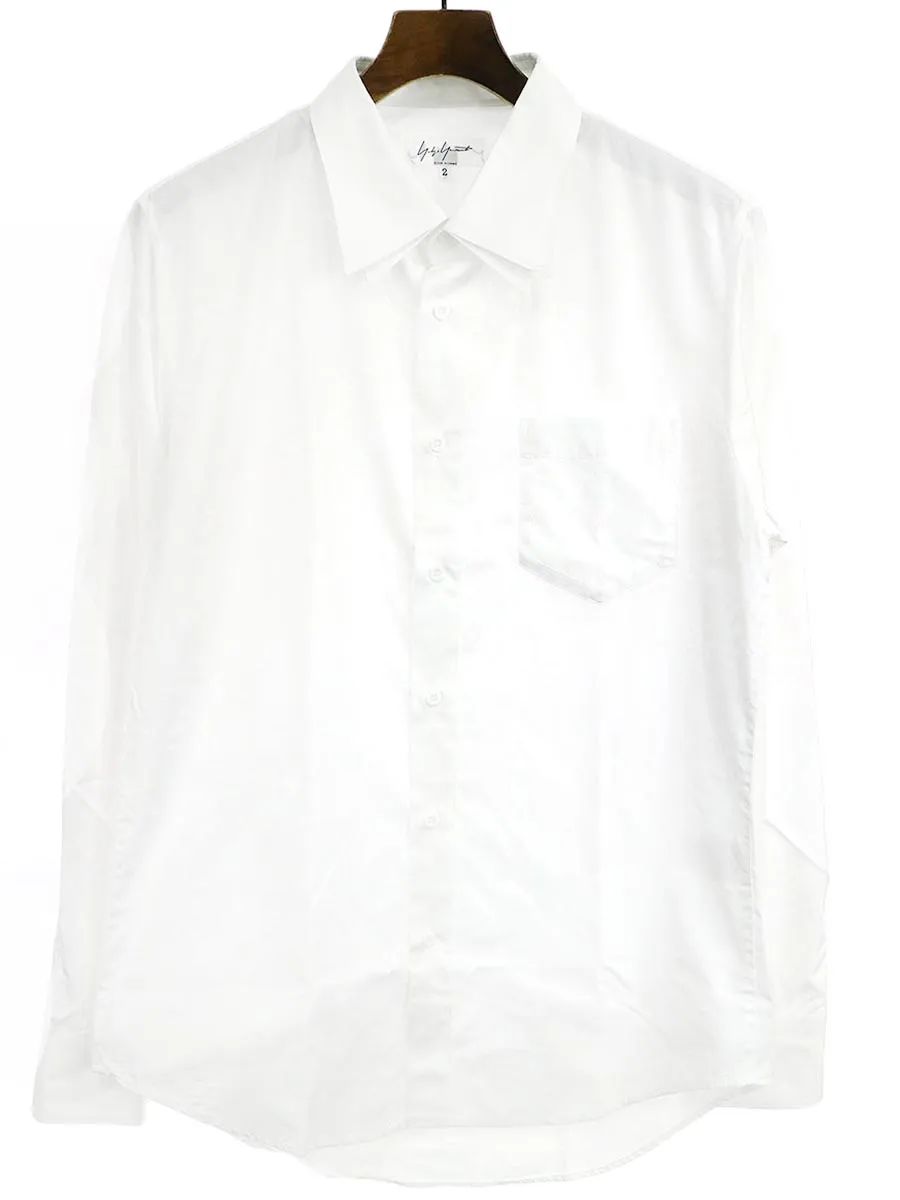 Yohji Yamamoto ヨウジヤマモト プール オム 10SS ダブルカラーコットンブロードシャツ