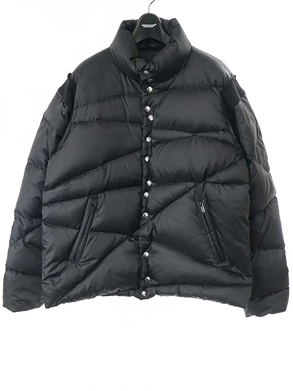 UNDERCOVER アンダーカバーイズム 21AW ランダムステッチダウンジャケット ブルゾン