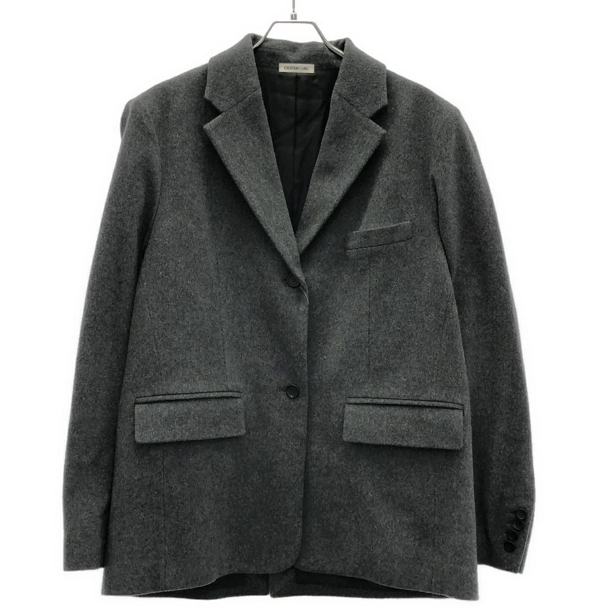 Deuxieme Classe ドゥーズィエムクラス エヴリデイアイライク 23AW カシミヤ混ウールワイドテーラードジャケット