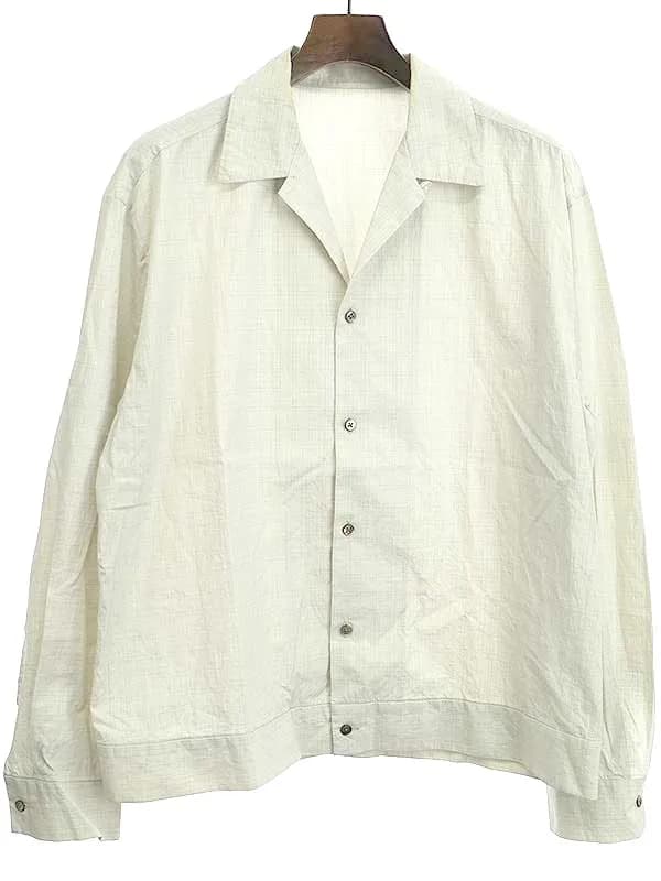 URU ウル 20SS OPEN COLLAR L/S SHIRTS オープンカラーシャツ