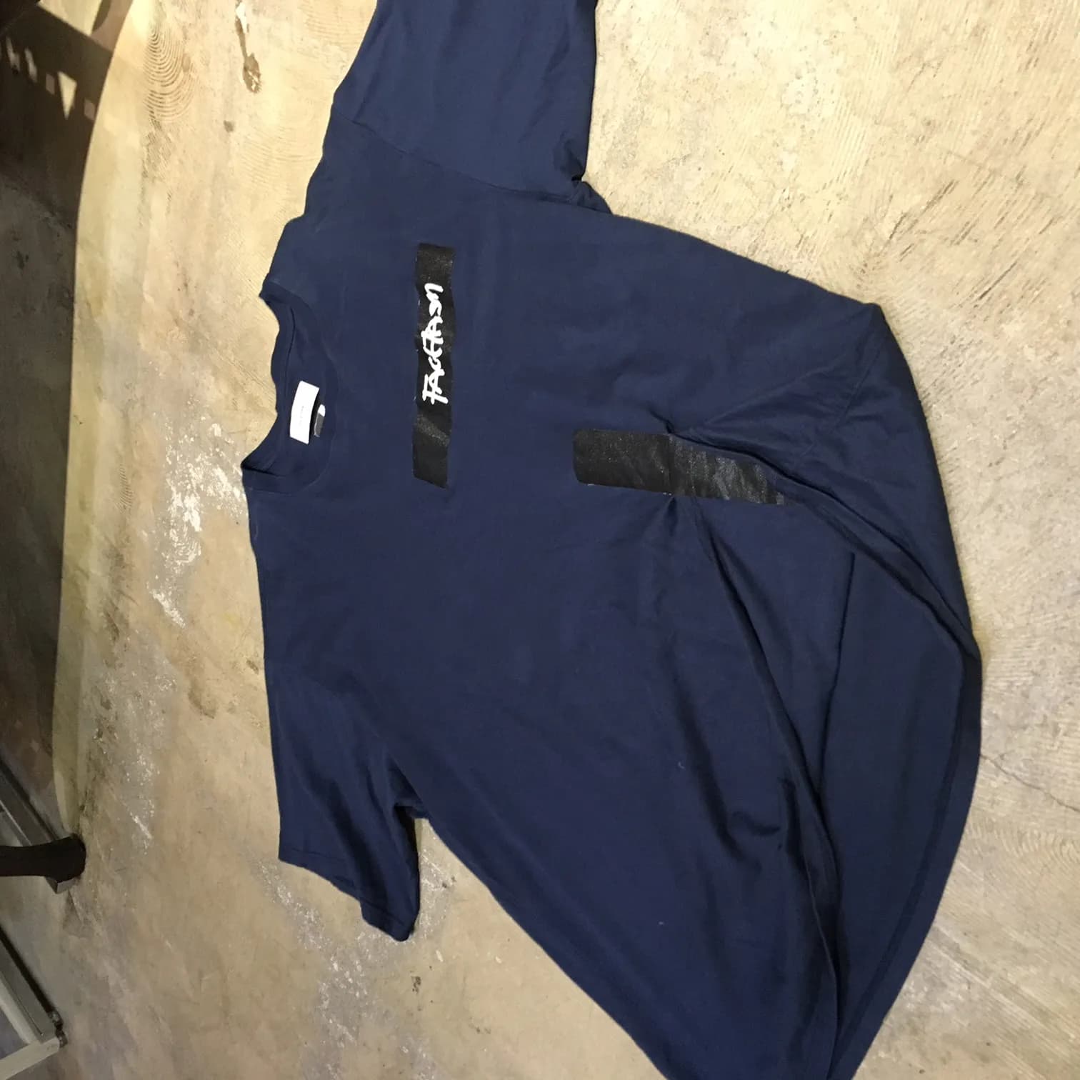 FACETASM FACETASM 18SS TAPE BIG TEE