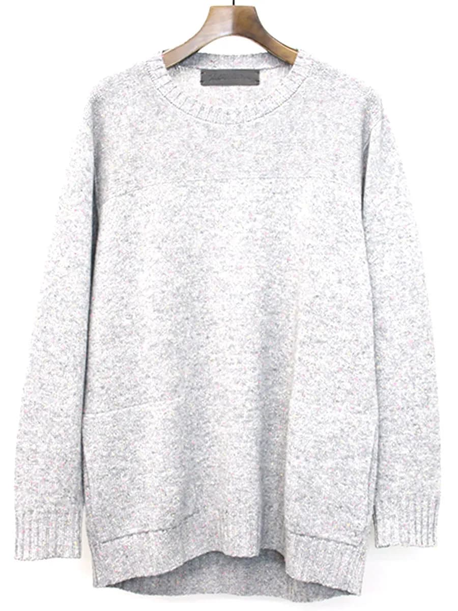 The Elder Statesman ジ エルダーステイツマン 16SS ネップ加工カシミヤニットセーター