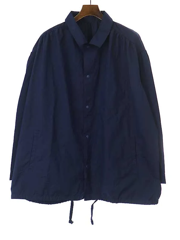 Porter Classic ポータークラシック 22SS POPLIN GATHERED JACKET ポプリンギャザーコーチジャケット