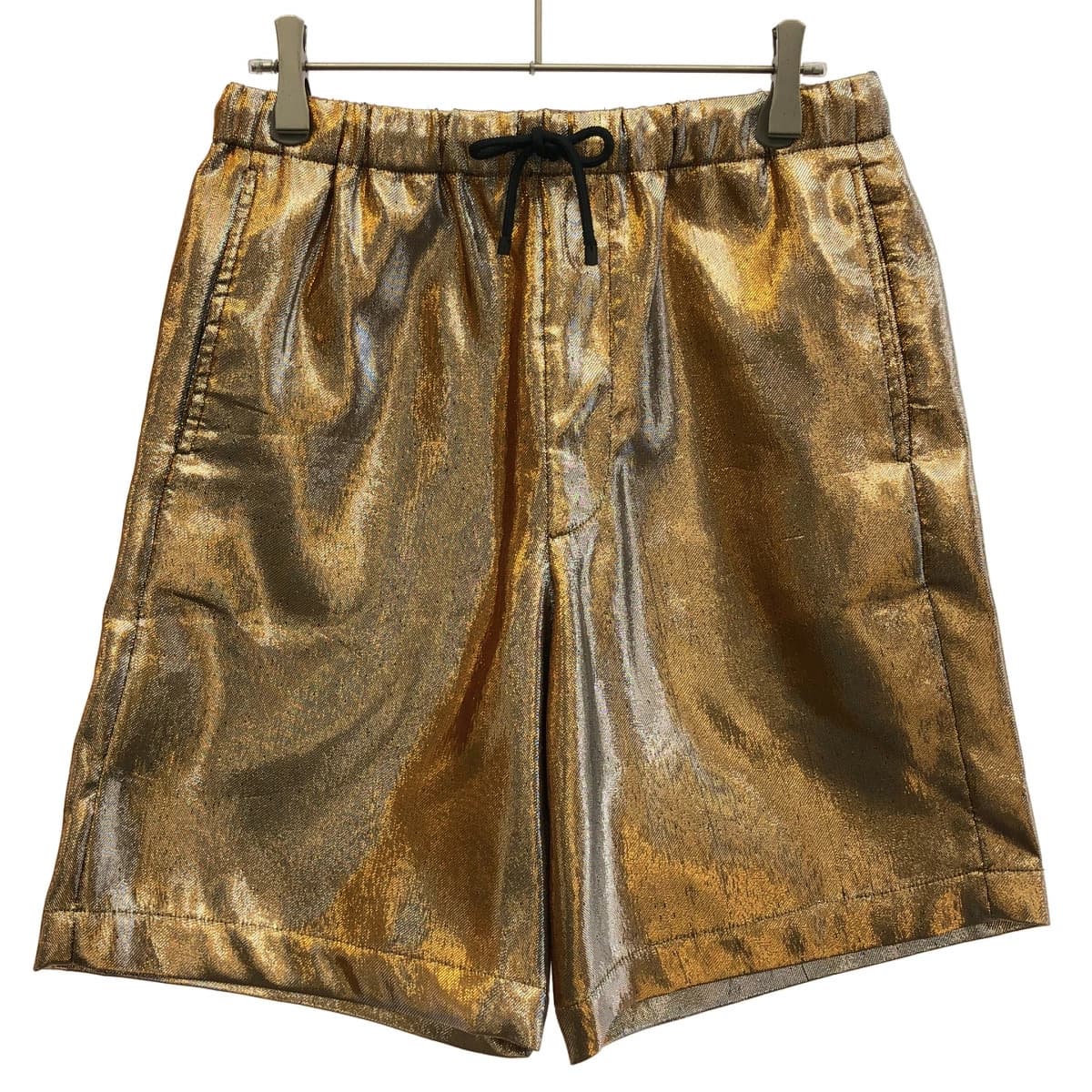 DRIES VAN NOTEN ドリスヴァンノッテン 25SS ゴールドショートパンツ