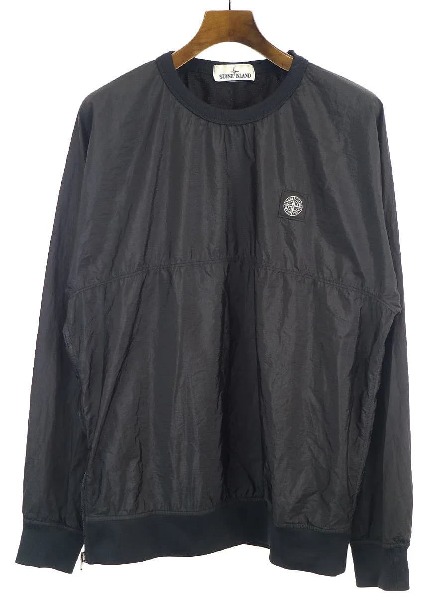 STONE ISLAND ストーンアイランド 19AW Nylon Metal Watro Sweat ナイロンメタルトレーナー