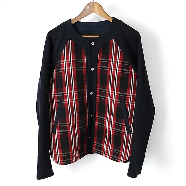 MARNI MARNI 12AW チェック切替スタジャン
