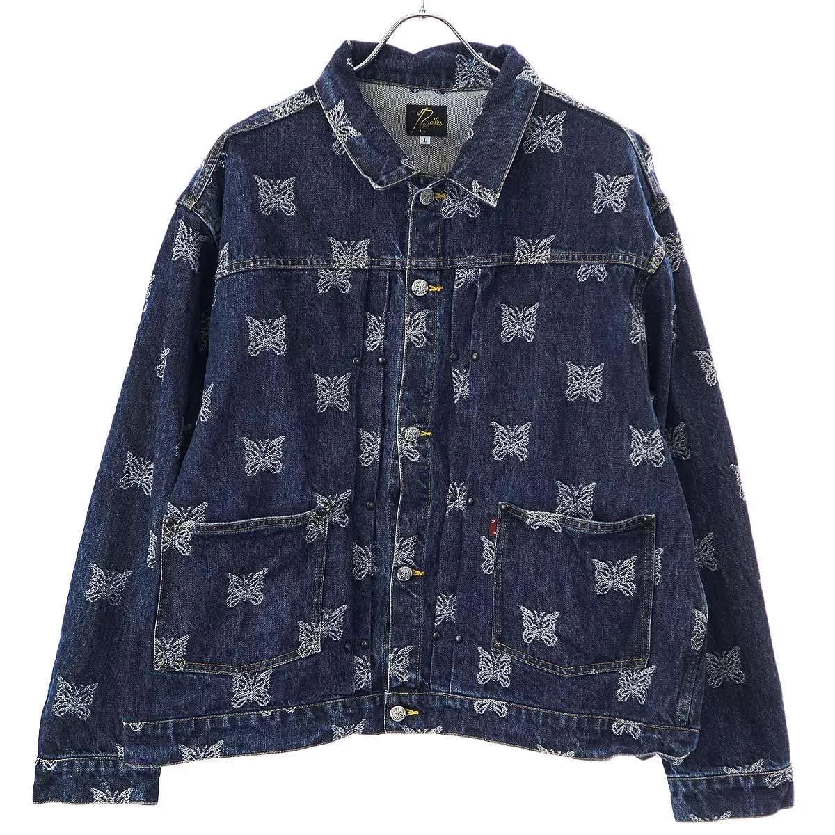 NEEDLES ニードルズ 23SS M.W.Jean Jacket パピヨンデニムジャケット MR208 インディゴ L 【中古】 ITFN9LLZGC60