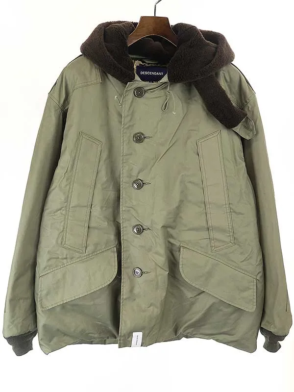 DESCENDANT ディセンダント 20AW D-B9 TWILL JACKET 中綿ツイルジャケット