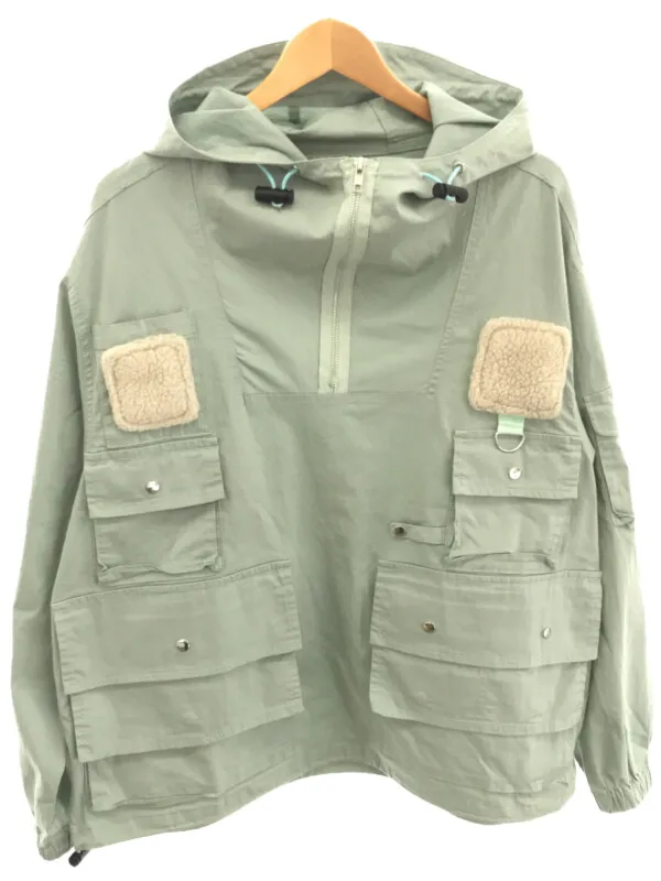 TTT MSW ティー 17SS ボアパッチアノラックパーカー
