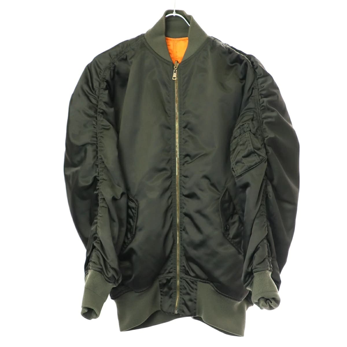 BALENCIAGA バレンシアガ 17SS MA-1 Reversible Bomber Jacket リバーシブルボンバージャケット
