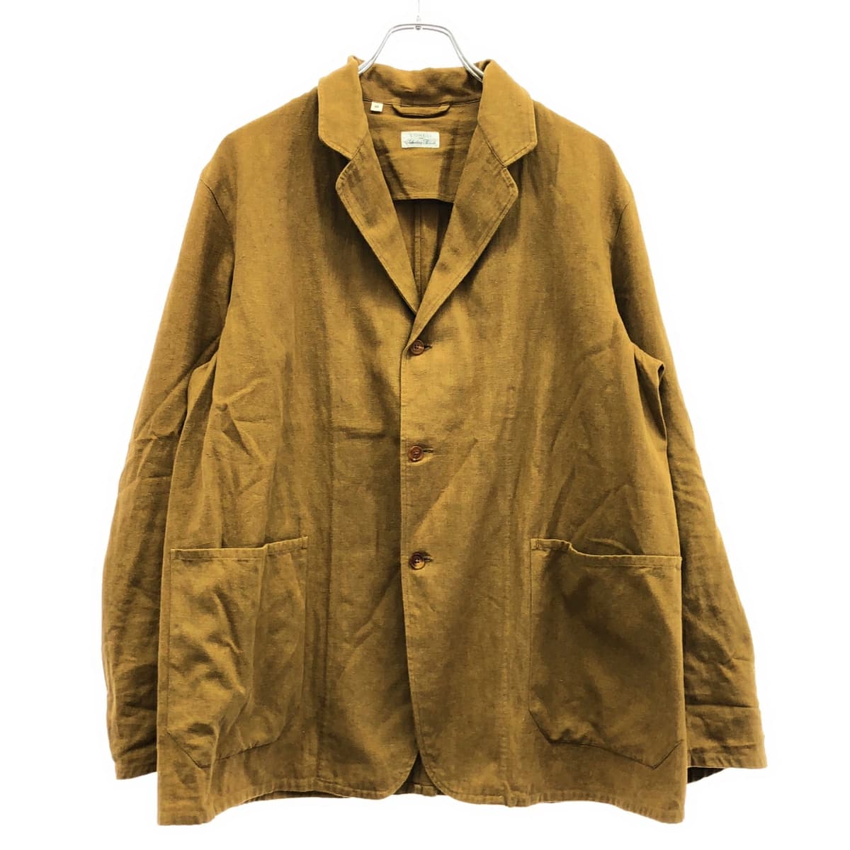 COMOLI コモリ サルヴァトーレ ピッコロ 20SS リネンコットン ジャケット R01-01002