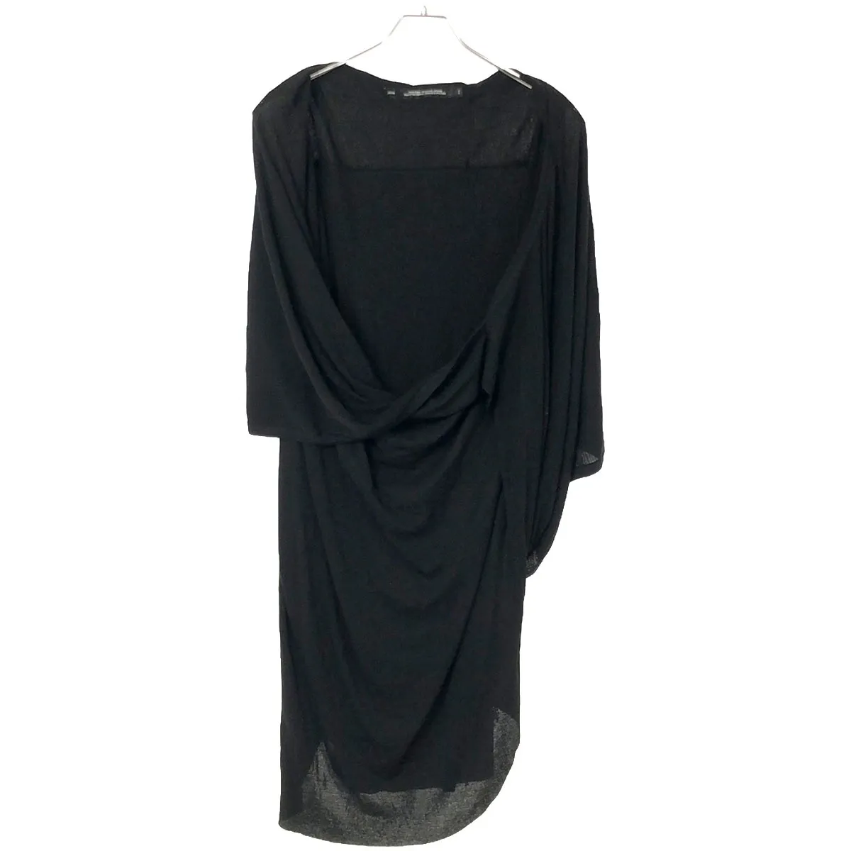 JULIUS ユリウス 24SS リブ編みノースリーブドレープカットソー