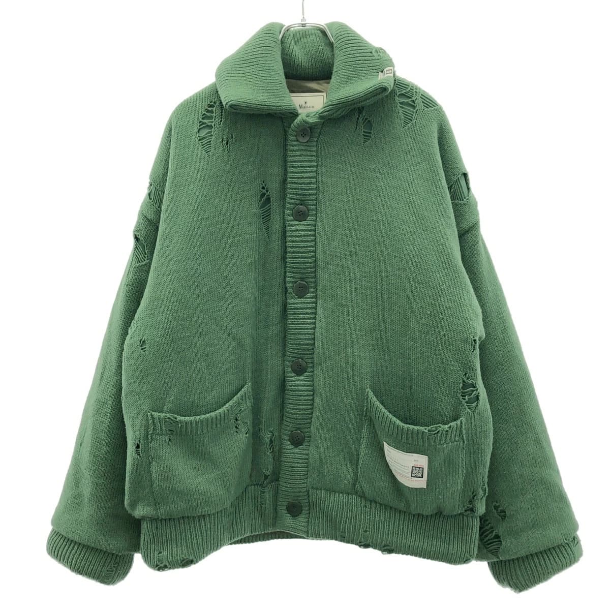 Maison MIHARA YASUHIRO メゾン ミハラヤスヒロ 24AW Padded Knit Cardigan パデッドニットカーディガン A13CD521