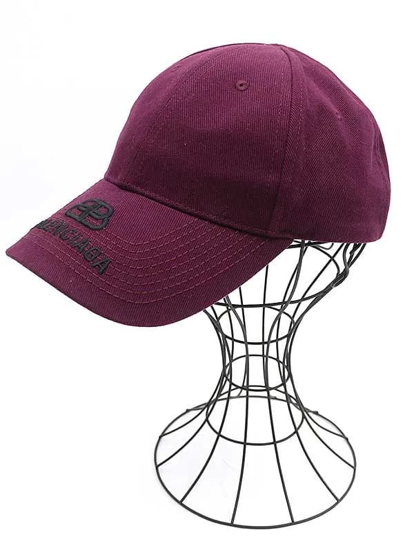 BALENCIAGA バレンシアガ 19AW ロゴ刺繍ベースボールキャップ