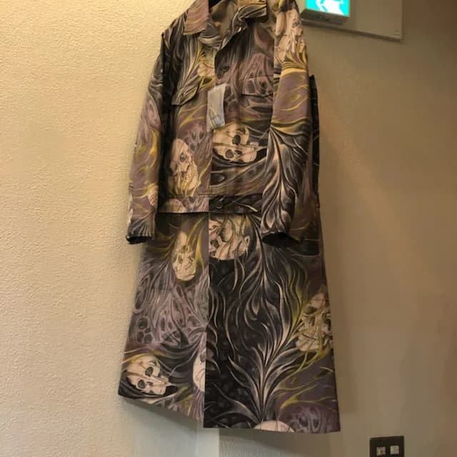 Yohji Yamamoto Yohji Yamamoto POUR HOMME 17AW スカルドレスファスナーコート