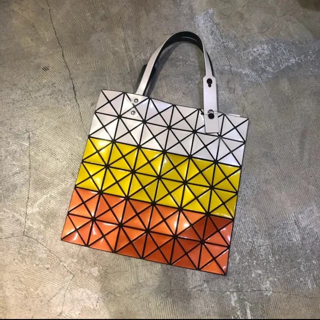 ISSEY MIYAKE BAO BAO ISSEY MIYAKE マルチカラージオメトリックトートバッグ