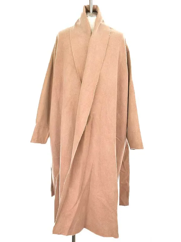 COSMIC WONDER Light Source コズミックワンダー 20AW Beautiful Mud dyed wool haori robe ローブコート