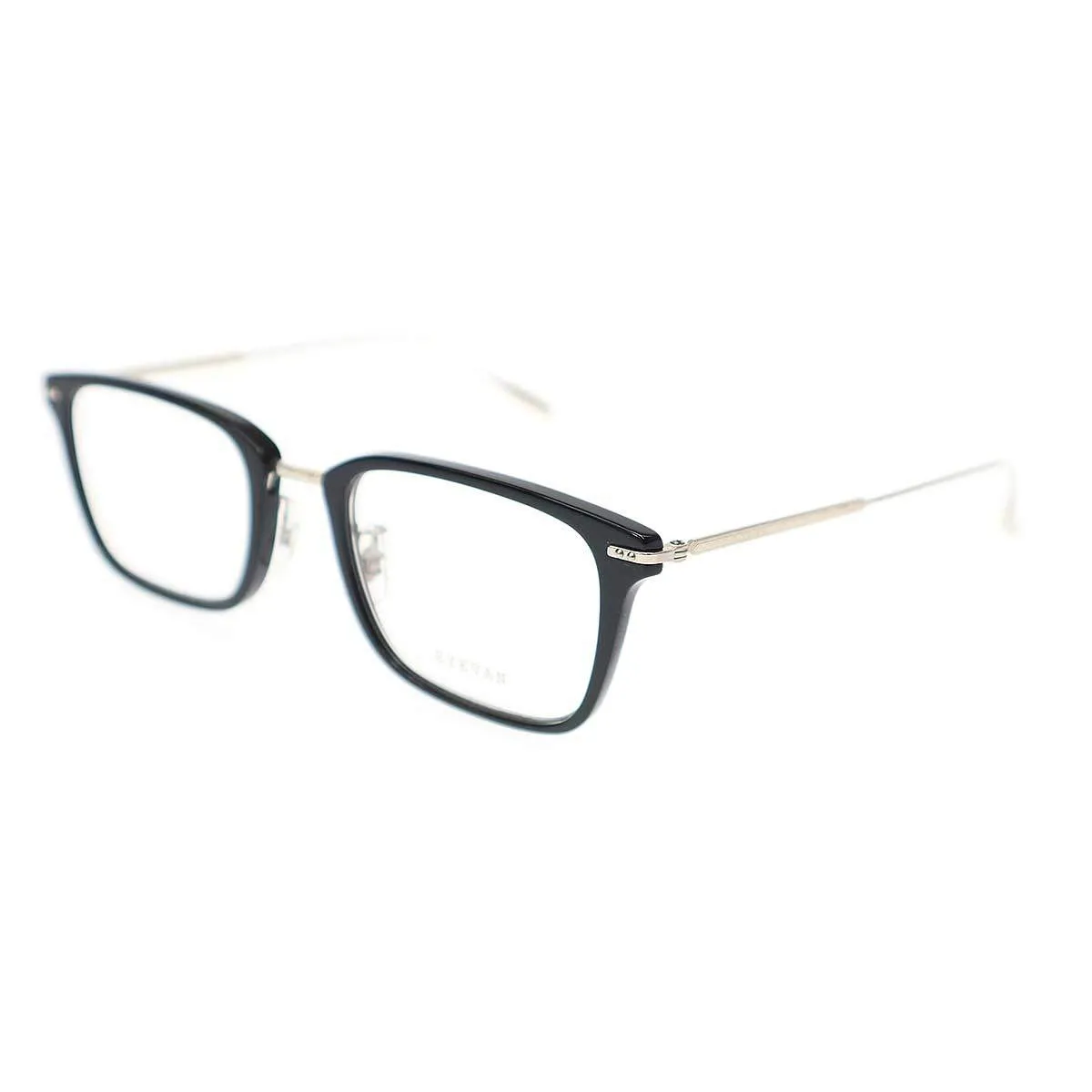 EYEVAN 7285 アイヴァン Damas PBK/S アイウェア ブラック×シルバー