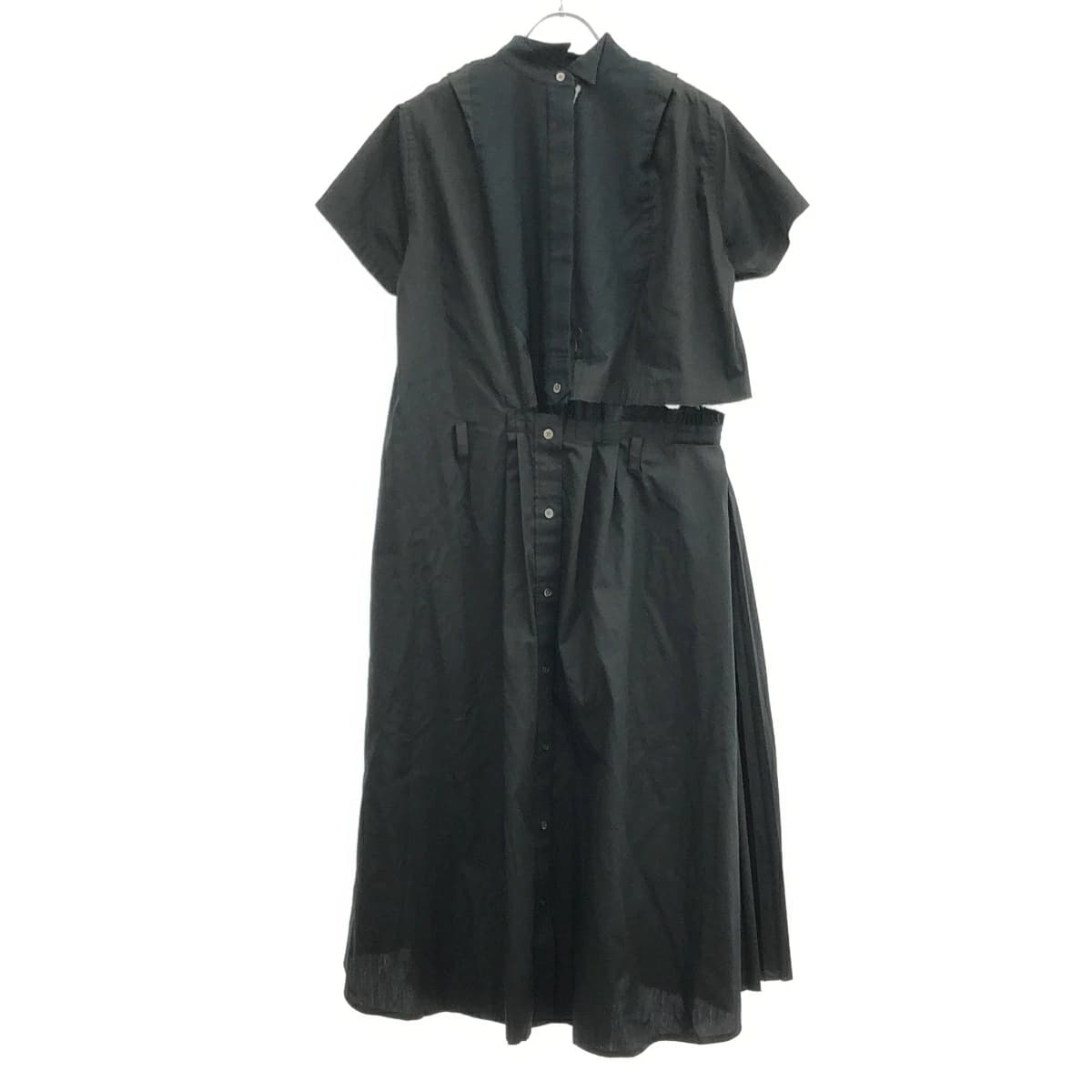 sacai サカイ 20SS White Cutaway Shirt Dress カッタウェイシャツワンピース 20-04882