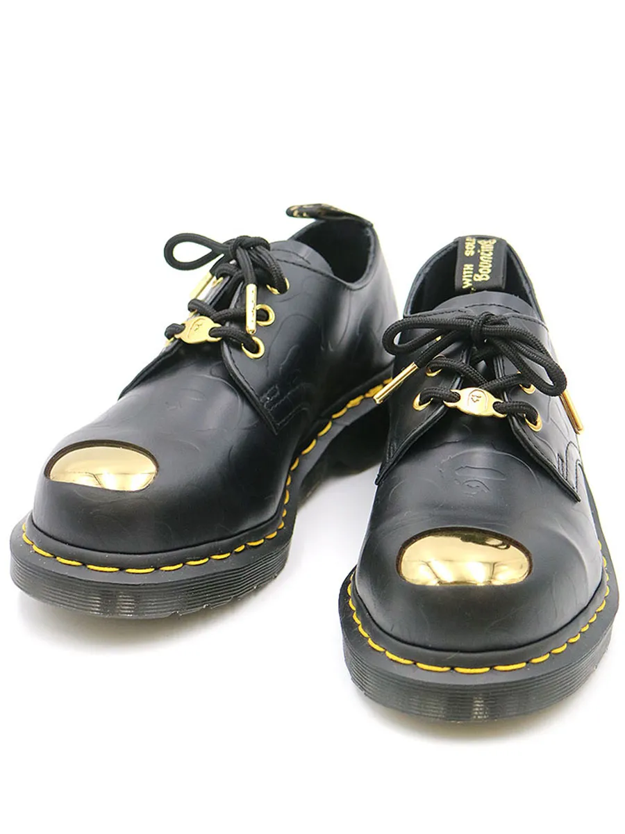 A BATHING APE ア ベイシング エイプ × ドクターマーチン ABC 3 HOLE STEEL TOE CAP SHOES シューズ