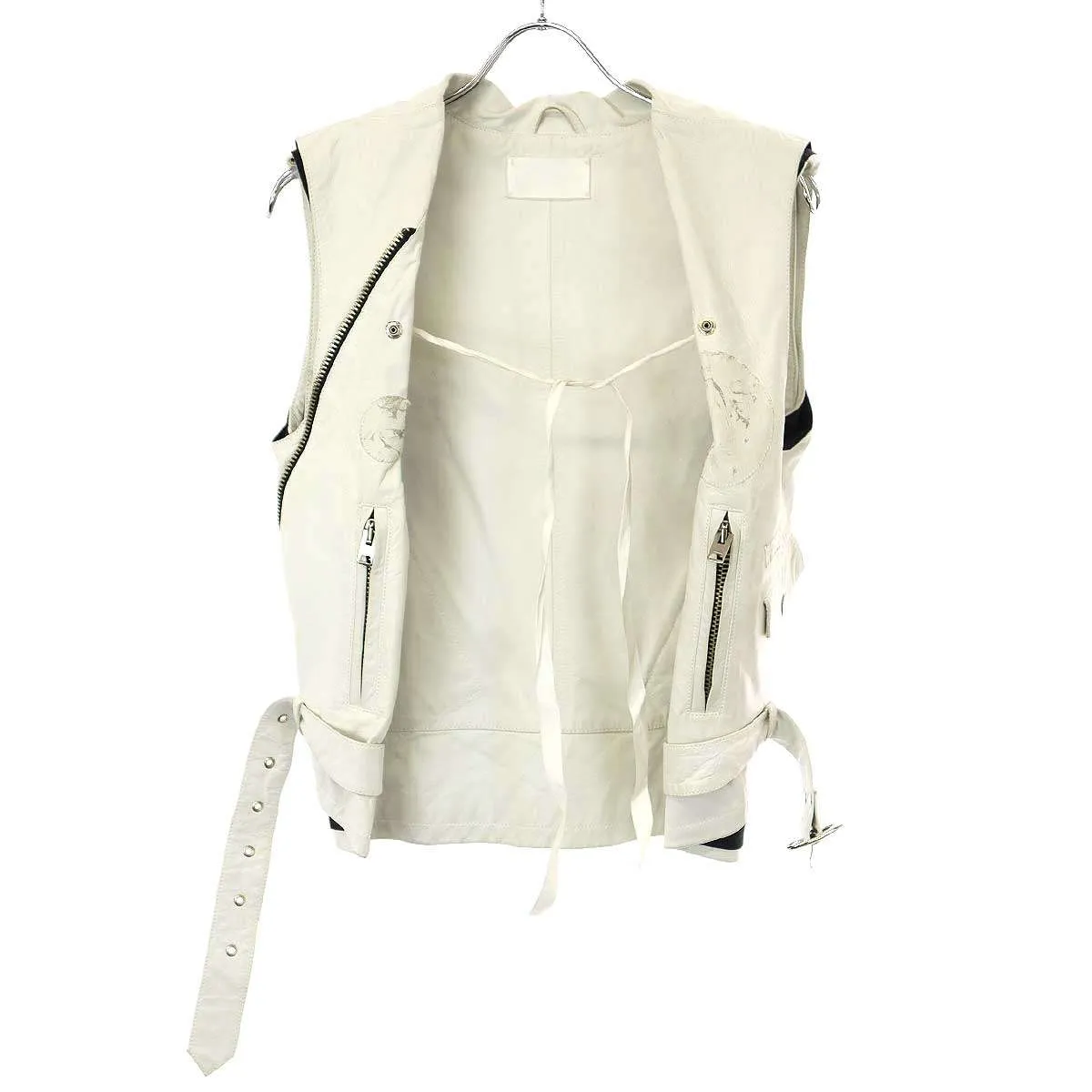 Maison Margiela メゾン マルタン マルジェラ 2001SS 再構築 フォールディングレザーベスト