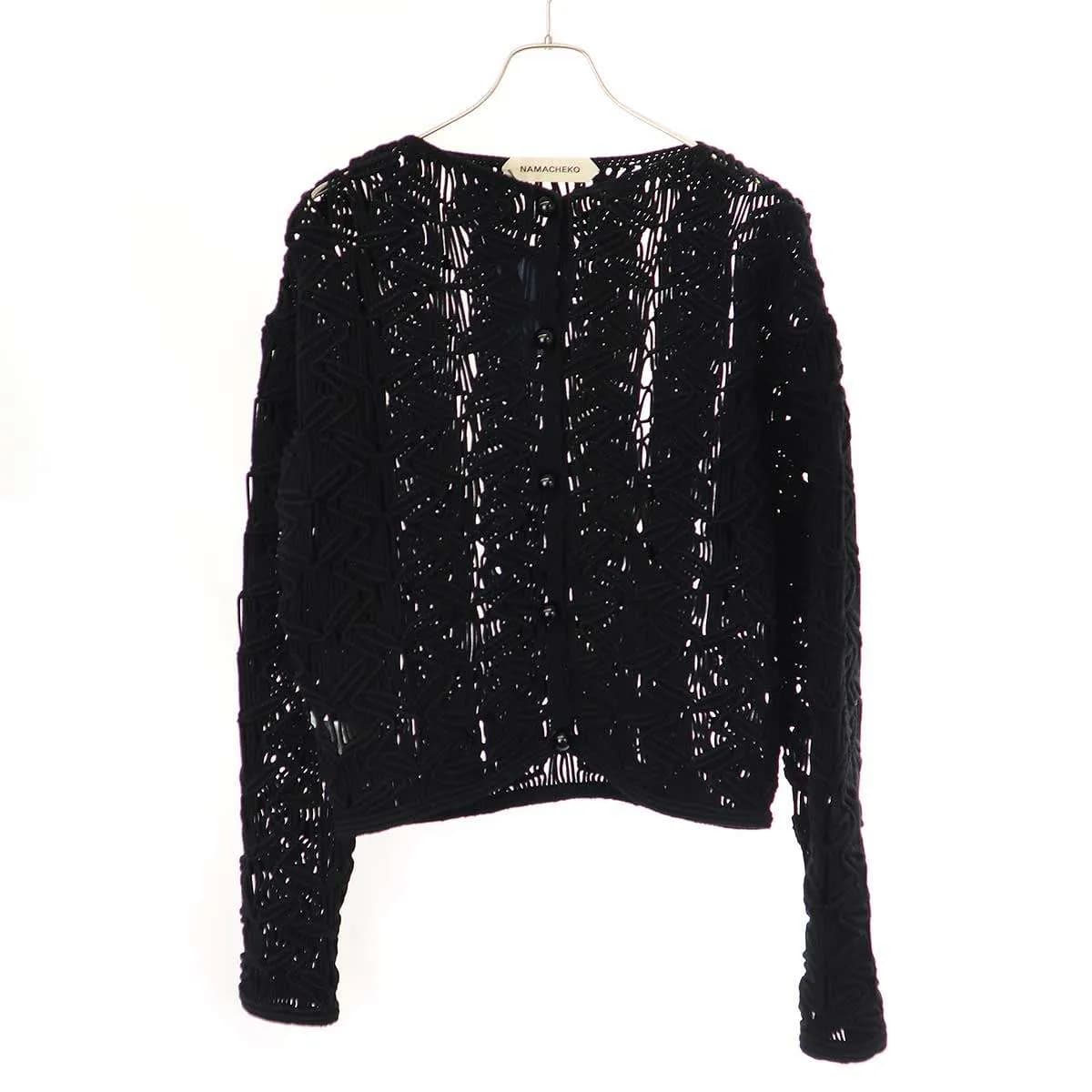 NAMACHEKO ナマチェコ 23SS ASTERA CARDIGAN デザインカーディガン NS23-4100-N1001-9999