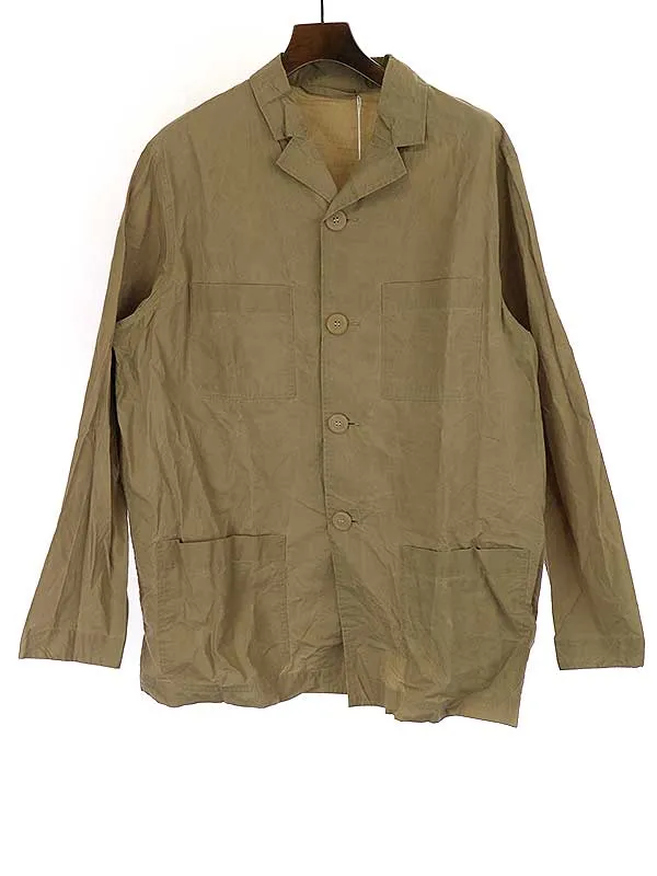 CASEY CASEY ケイシー ケイシー 20SS VERGER BIS SHIRT コットンビッグシャツジャケット