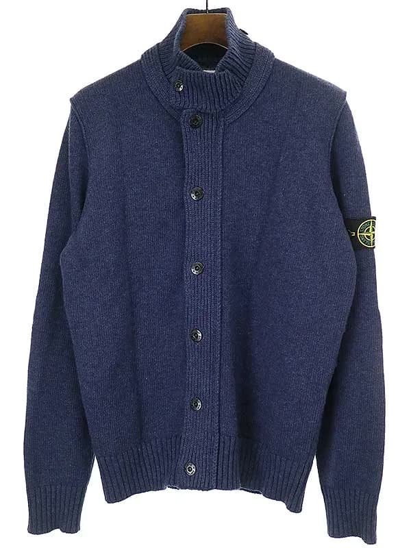 STONE ISLAND ストーンアイランド スタンドカラーニットカーディガン