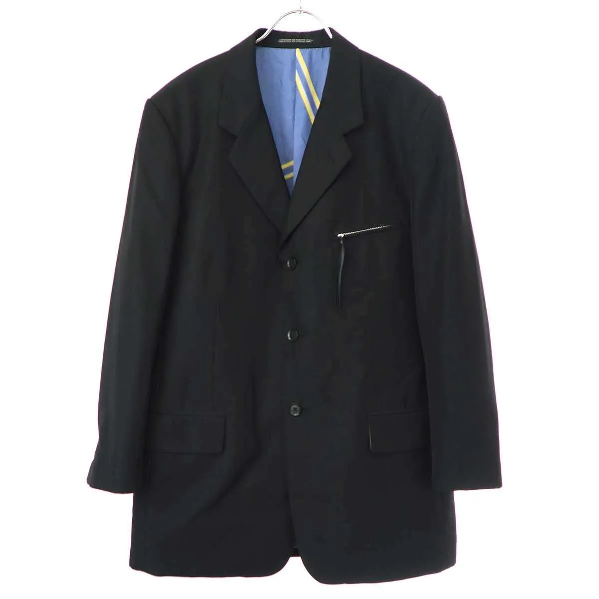 Yohji Yamamoto ヨウジヤマモト プールオム 2001AW Pin Up Girl ピンナップガールプリントセットアップスーツ HV-J47-908 HV-P44-908