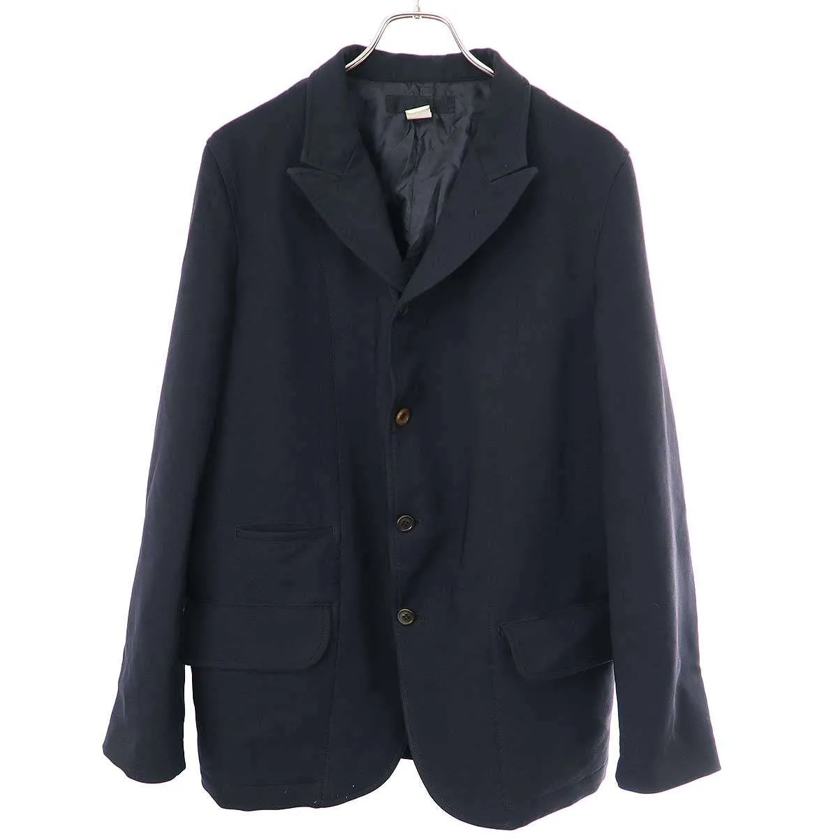 COMME des GARCONS コムデギャルソンシャツ 23SS WASHED POLYESTER JACKET ポリエステル縮絨テーラードジャケット