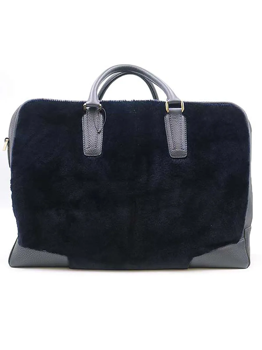 Brioni ブリオーニ 2WAYレザーボストンバッグ