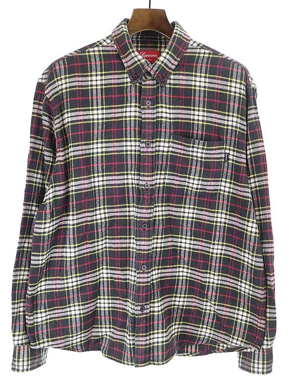 Supreme シュプリーム 20AW Tartan Flannel Shirt チェック柄長袖シャツ