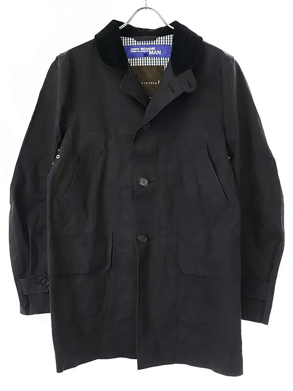 JUNYA WATANABE ジュンヤワタナベ コムデギャルソンマン×マッキントッシュ 10SS ゴム引き コート