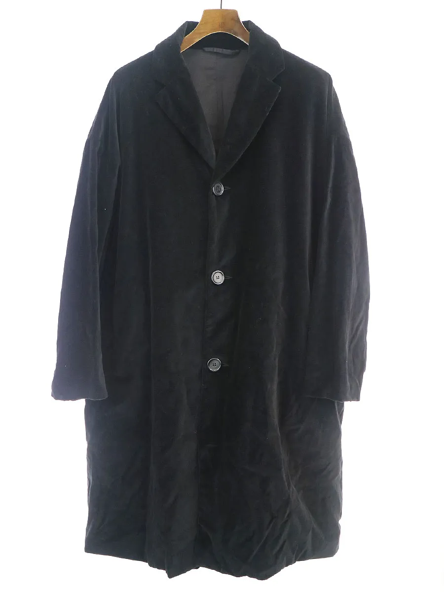 CASEY CASEY ケイシー ケイシー ベルベットオーバーサイズコート