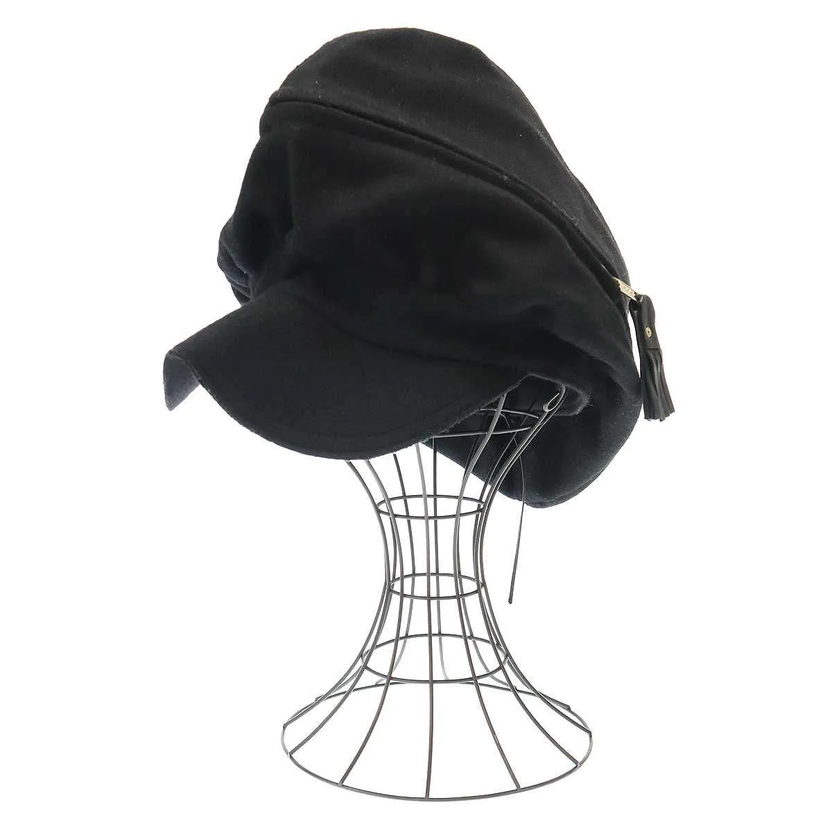 Yohji Yamamoto ヨウジヤマモト 1990's ジップデザインビッグキャップ 帽子