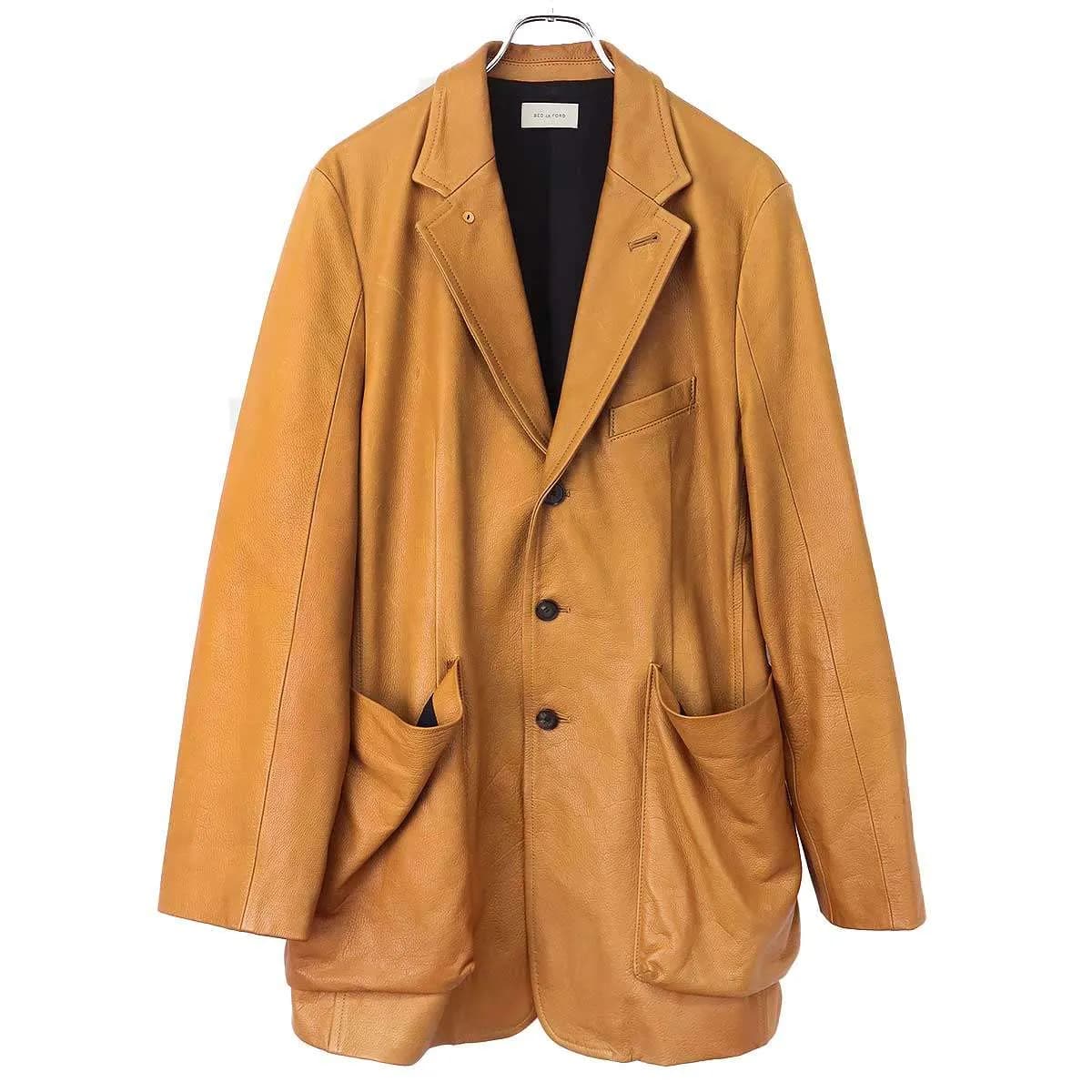 BED J.W. FORD ベッドフォード 24AW Leather Jacket レザージャケット 24AW-B-JK04