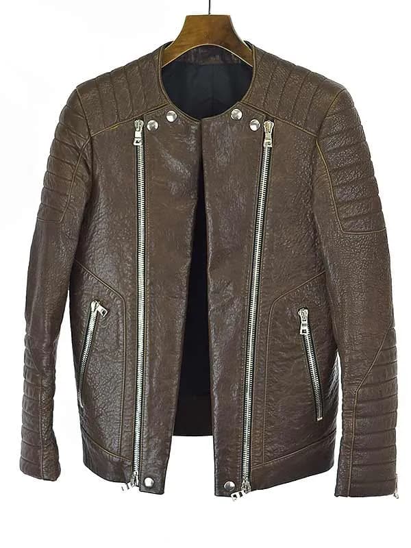 BALMAIN HOMME バルマン オム 13SS レザーバイカージャケット