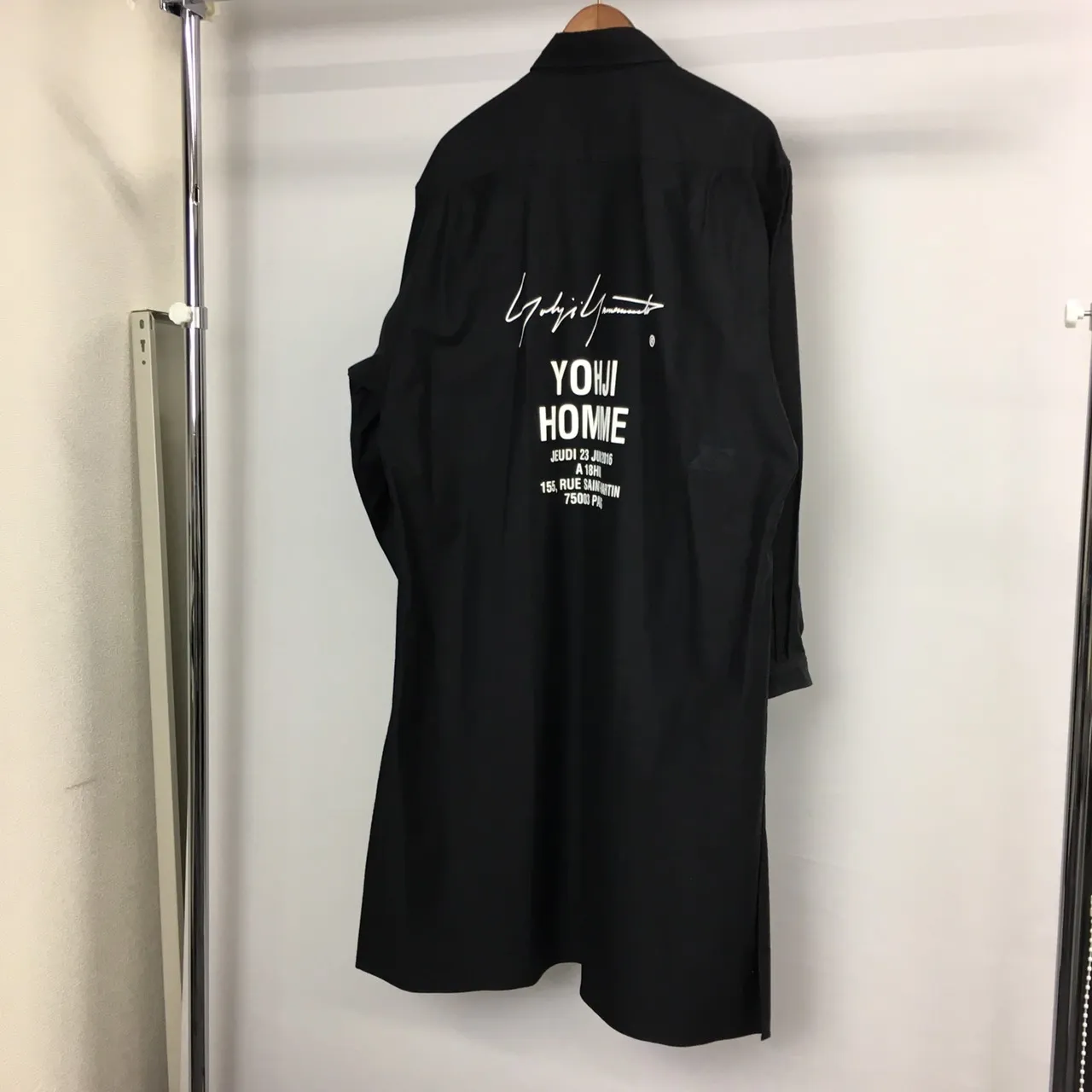 Yohji Yamamoto Yohji Yamamoto POUR HOMME 17SS Staff Shirt Coat