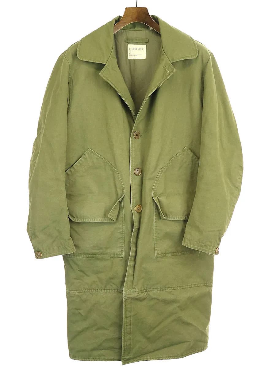HELMUT LANG ヘルムート ラング 1998年 ミリタリーロングコート