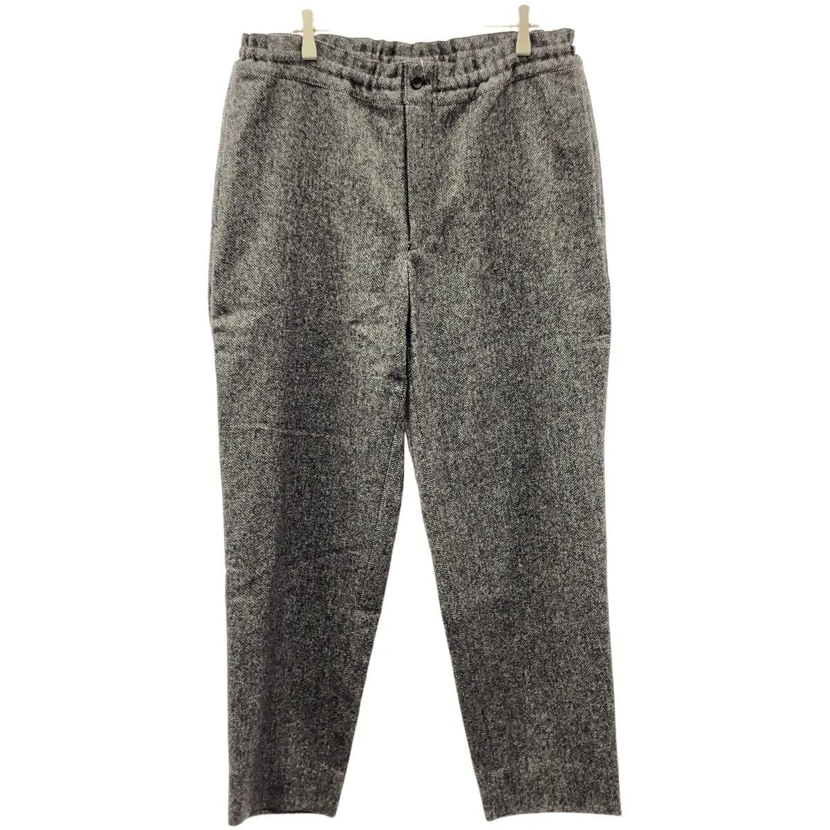 COMME des GARCONS コムデギャルソンオムドゥ 21AW ヘリンボーンウールワイドイージースラックスパンツ DH-P044