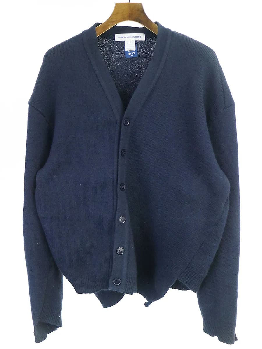 COMME des GARCONS コムデギャルソン シャツ 20SS Lochaven of SCOTLAND 捩れカーディガン